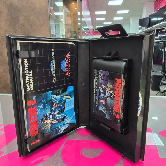 7-7-86911-2-Videojuego Retro Predator 2 Sega Mega Drive 