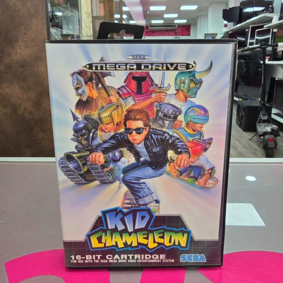 7-7-86906-1-Videojuego Retro Kid Chameleon Sega Mega Drive 