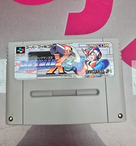 7-7-86949-1-Videojuego Retro Super Nintendo Rockman X3 Super Famicom