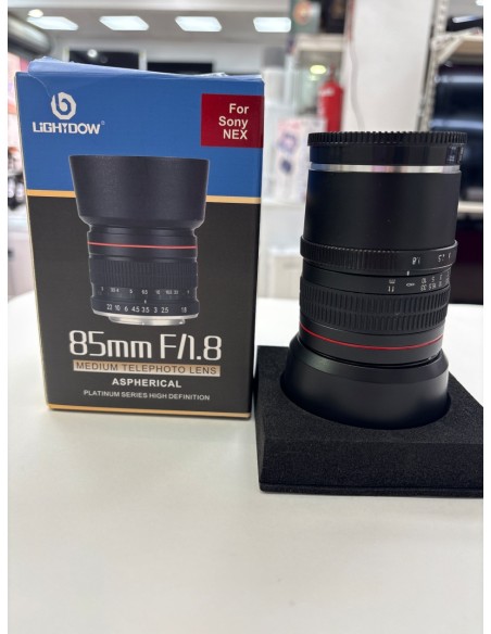 1-1-272270-1-Objetivo Lightdown 85mm F 1.8 Aspherical Para Sony
