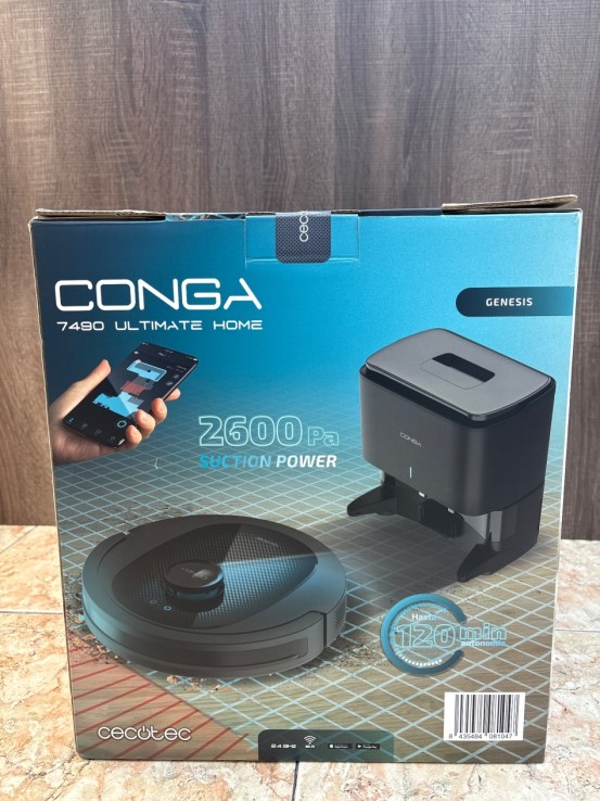 1-1-259867-2-Aspirador Robot Cecotec Conga 7490 (Sin Uso)