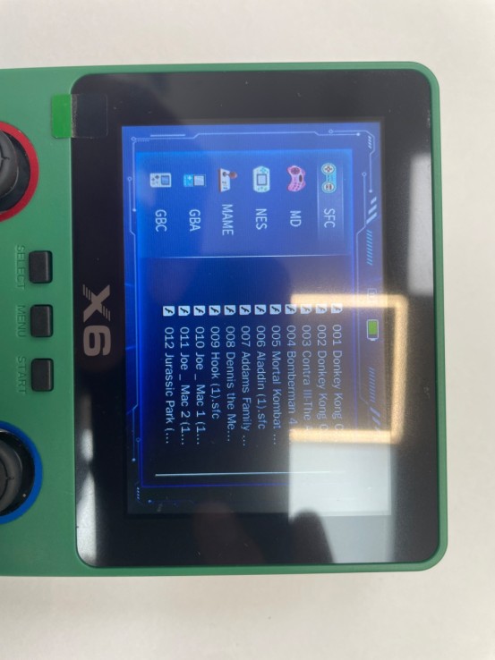 1-1-270146-3-Consola Emulador X6 Gamepad Verde