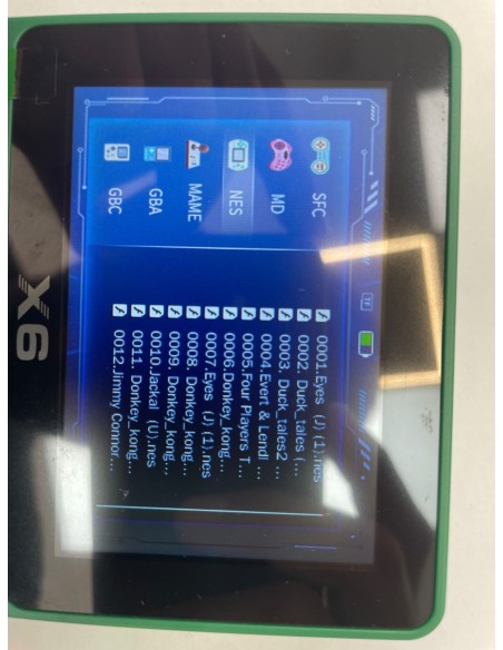 1-1-270146-4-Consola Emulador X6 Gamepad Verde