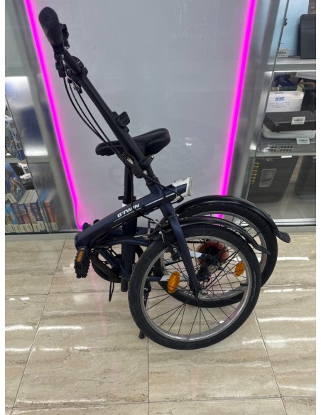 8-8-76441-6-Bicicleta Paseo BTWIN Fold Oxylane Plegable Tilt 500