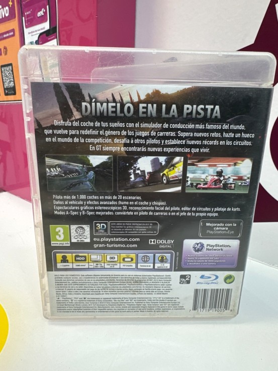 9-9-77459-3-Videojuego PS3 gran turismo 5