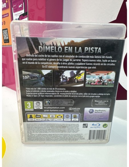 9-9-77459-3-Videojuego PS3 gran turismo 5