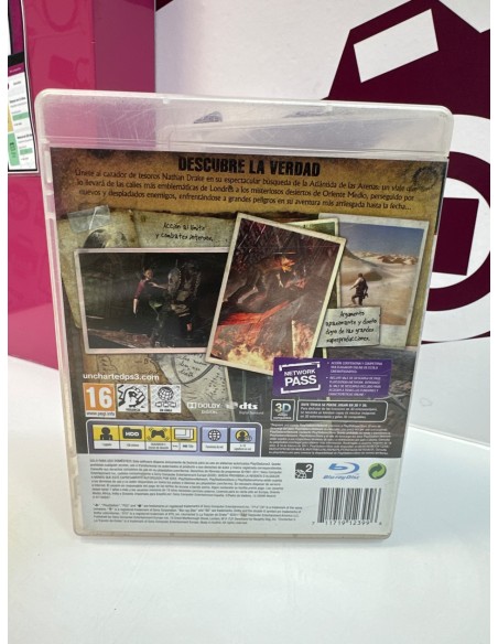 9-9-77456-3-Videojuego PS3 uncharted 3 la traicion de drake 