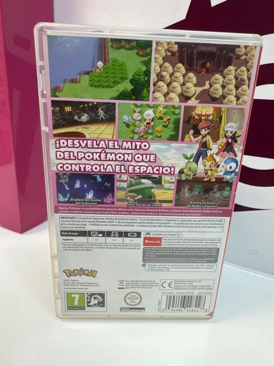 9-9-77467-3-Videojuego Nintendo Switch pokemon perla reluciente 