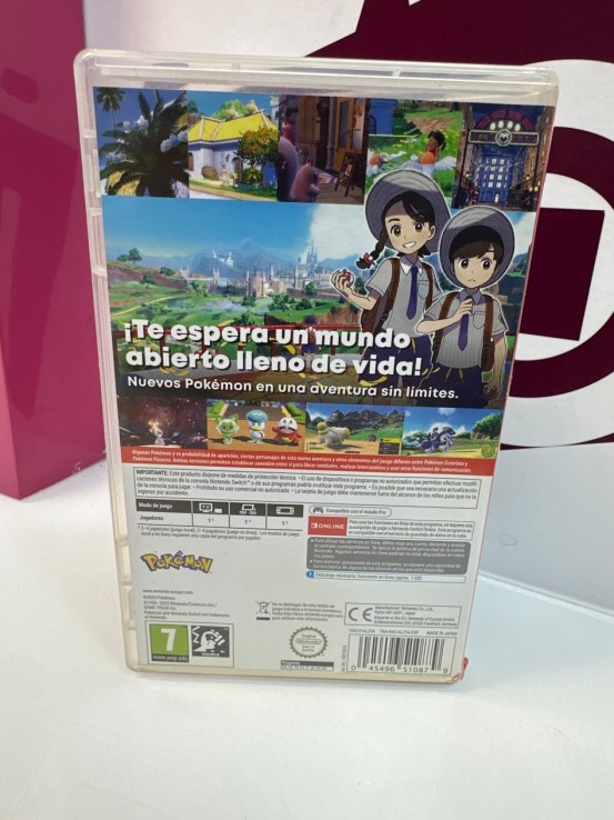 9-9-77465-3-Videojuego Nintendo Switch pokemon purpura 