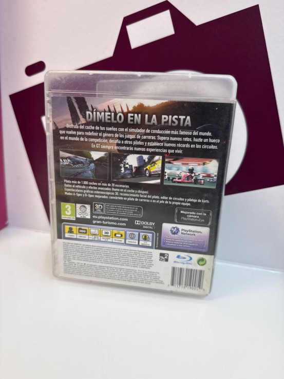 9-9-77388-3-Videojuego PS3 gran turismo the real driving simulator 5