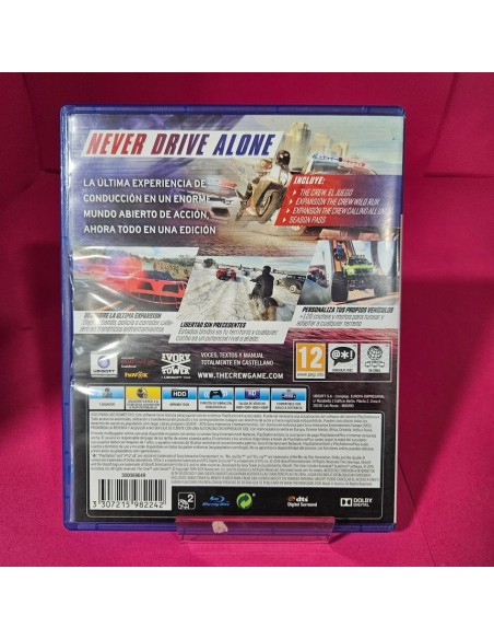 8-8-74116-2-Videojuego PS4 The crew ultimate edition