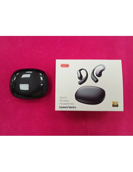 6-6-168887-1-Auriculares TRADUCTORES DE IDIOMAS PLANET JM37 Negro