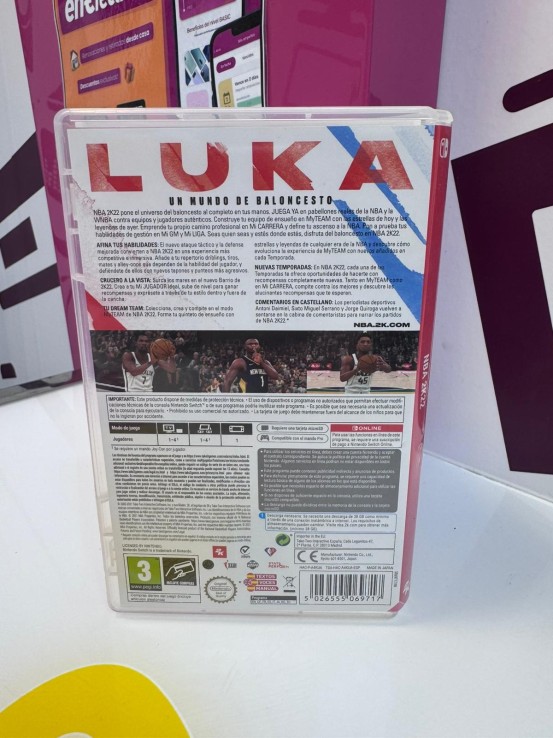 9-9-77497-3-Videojuego Nintendo Switch nba 2k22