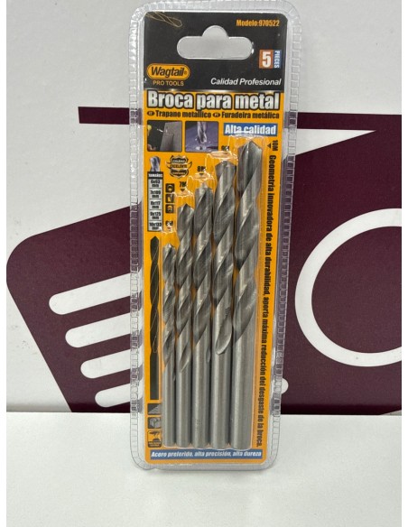 8-8-67676-1-Brocas para metal Wagtail (Sin Uso)
