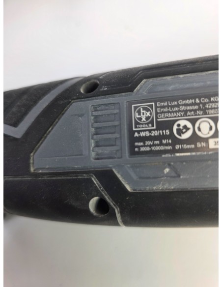 1-1-272506-2-Herramientas Eléctricas Set Sierra Circular Radial Lux-Tools A Bateria