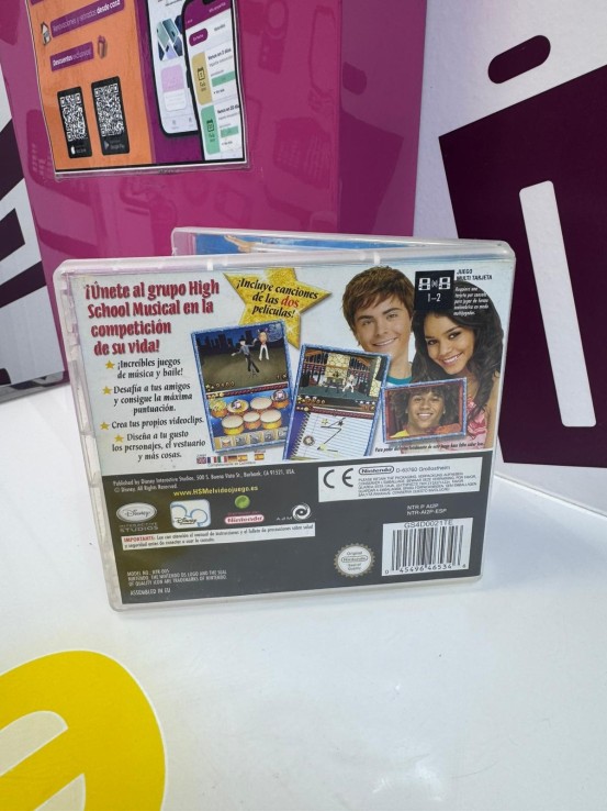 9-9-77514-3-Videojuego Nintendo DS High School Musical 