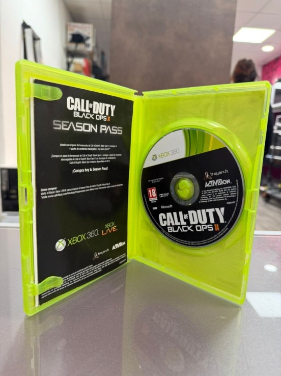 7-7-87130-2-Videojuego Xbox 360 Call of duty Black Ops II
