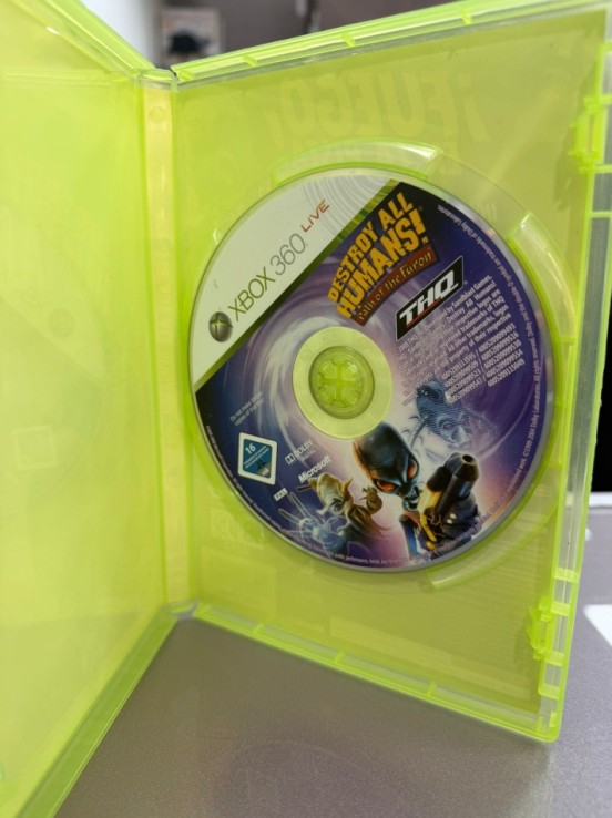 7-7-87133-2-Videojuego Xbox 360 Destroy All Humans El camino del Recto Furon