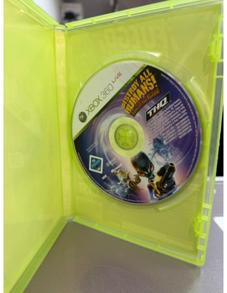 7-7-87133-2-Videojuego Xbox 360 Destroy All Humans El camino del Recto Furon