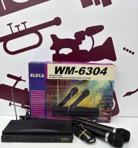 8-8-77833-1-Música Profesional Receptor Con Micros Eleca WM-6304