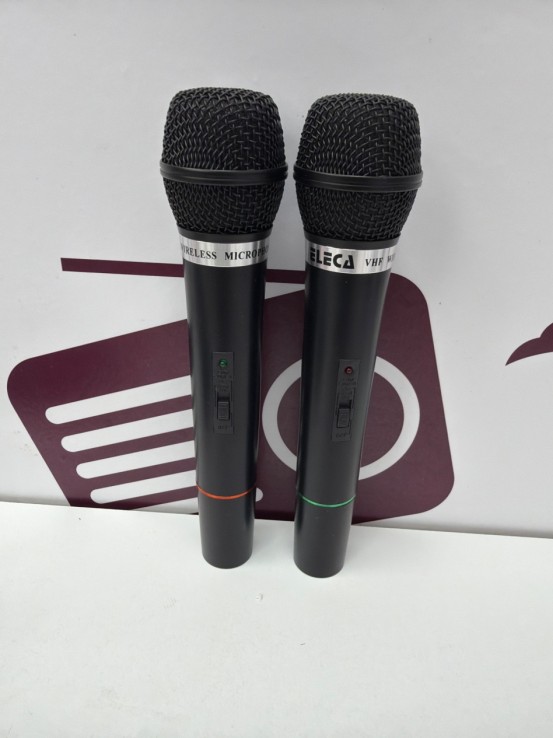 8-8-77833-2-Música Profesional Receptor Con Micros Eleca WM-6304