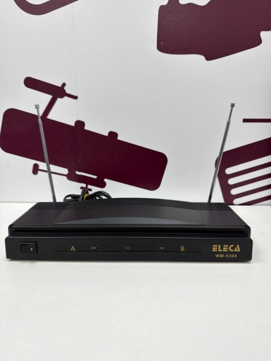 8-8-77833-3-Música Profesional Receptor Con Micros Eleca WM-6304