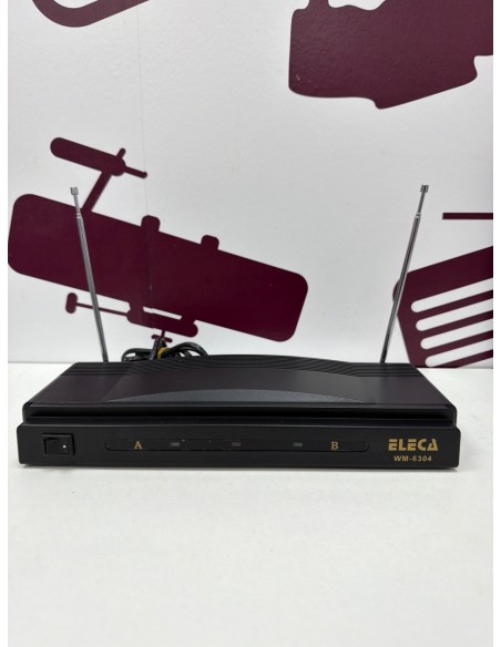 8-8-77833-3-Música Profesional Receptor Con Micros Eleca WM-6304