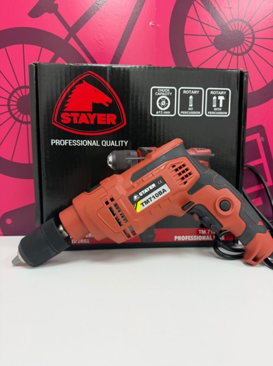 7-7-87140-1-Taladro Electrico Stayer TM 710 BA (Sin Uso)