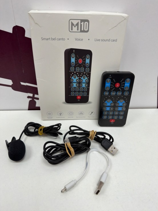 8-8-77911-1-Teléfono M10 Cambiador de Voz Portátil