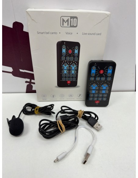 8-8-77911-1-Teléfono M10 Cambiador de Voz Portátil