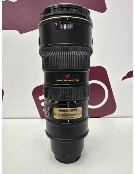 8-8-70412-1-Objetivo Fotográfico Nikkon ED Af-s VR Nikkor 70-200mm 