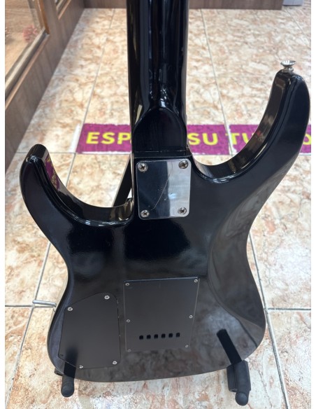 1-1-272650-5-Guitarra Electrica Starforce Negra Años 80