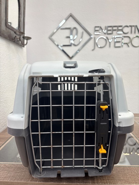 1-1-272578-1-Transportin De Perros y gatos Gris
