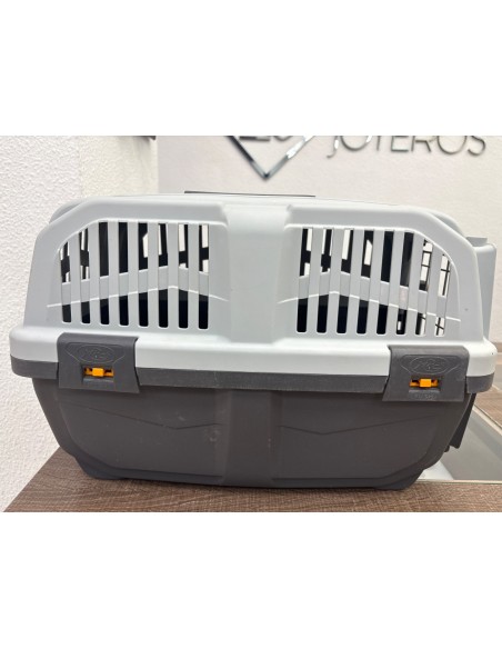 1-1-272578-2-Transportin De Perros y gatos Gris