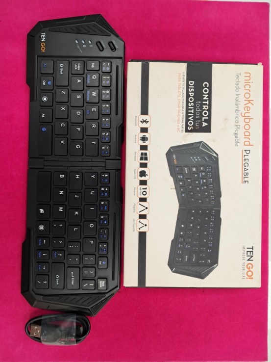 6-6-169125-1-Teclado Alfanumérico Bluetooth TEN Go