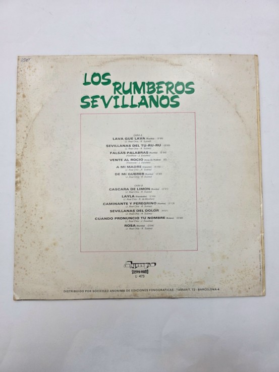 1-1-272591-2-Vinilo Los Rumberos Sevillanos