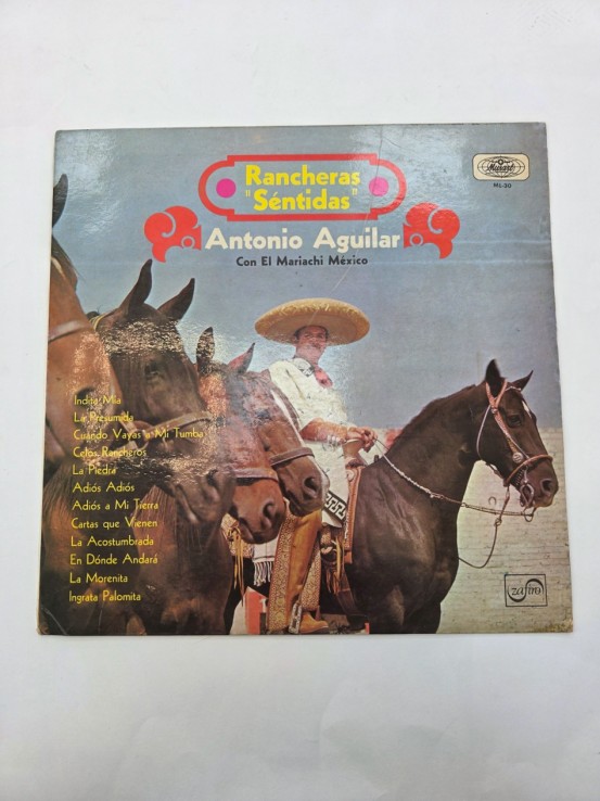 1-1-272597-1-Vinilo Rancheras Sentidas Antonio Aguilar