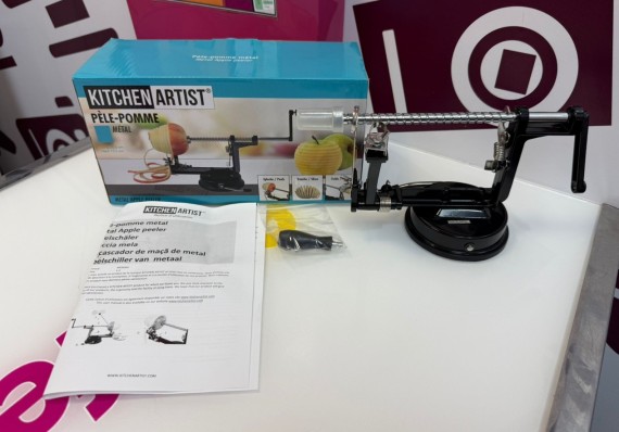 9-9-77586-1-Utensilio Cocina Pelador De Fruta Kitchen Artist (sin Uso)