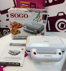 9-9-77588-1-Hogar Cocina Sogo 2 En 1 Maquina Para Empanadas Y Salchichas Ss7205 (sin Uso) 