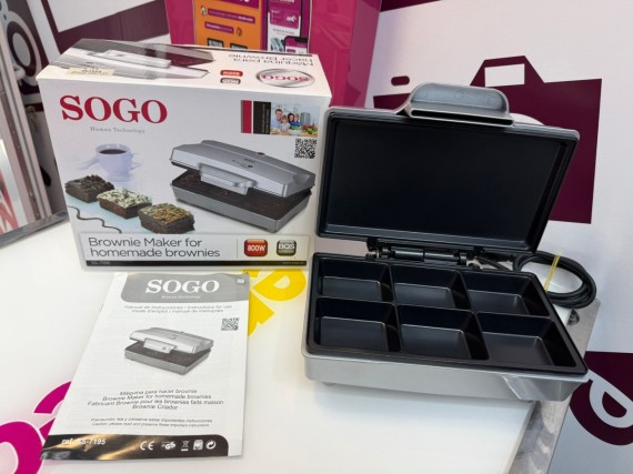 9-9-77590-2-Utensilio Cocina Sogo Maquina Para Brownie Ss-7195 (sin Uso)