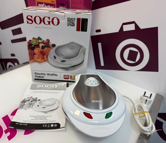 9-9-77592-1-Gofrera sogo electric waffle maker ss7115 1200w (sin uso)