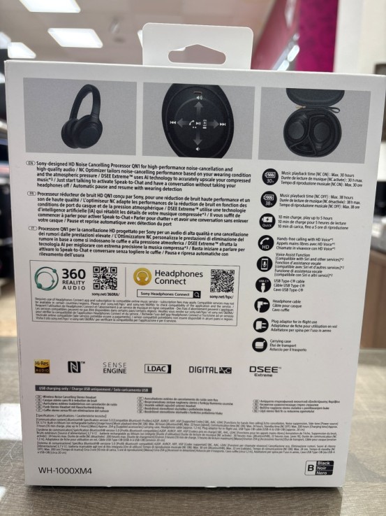 1-1-272727-2-Auriculares Diadema Sony WH-1000XM4 2025