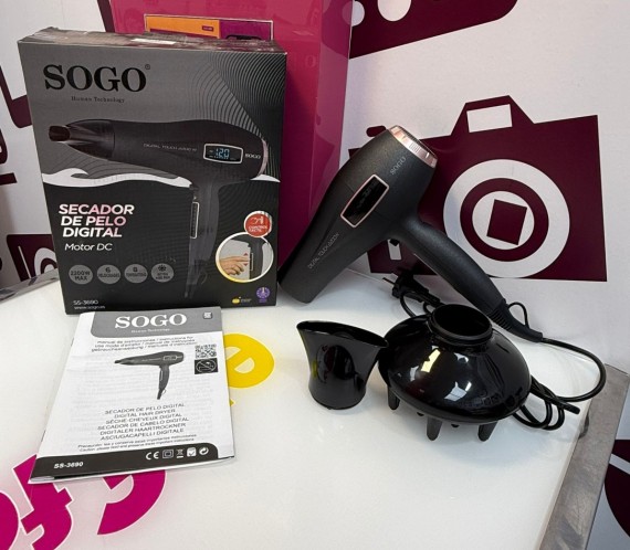 9-9-77599-1-Secador Pelo Sogo Ss-3690 (sin Uso)