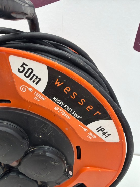 8-8-76729-4-Prolongador Wsser 50m 4 Tapas 1000w