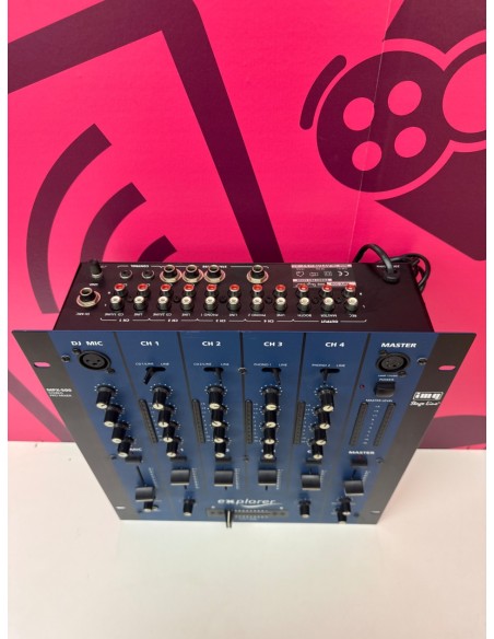 8-8-75814-2-Música Profesional Mesa De Mezclas DJ MPX-500 Stage Line 