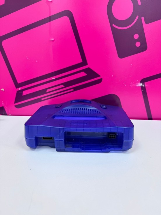 7-7-87259-8-Consola Nintendo 64 Azul