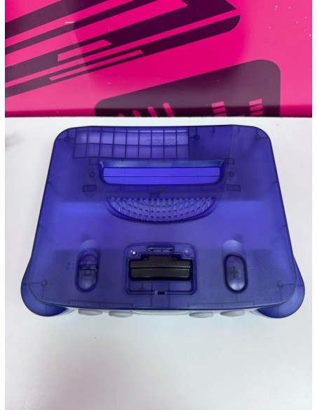 7-7-87259-9-Consola Nintendo 64 Azul