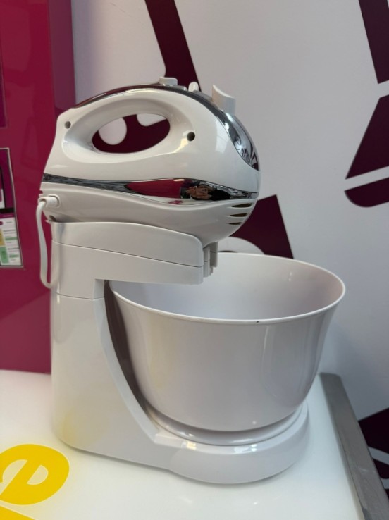 9-9-77605-1-Batidora Electrica Con Bol Giratorio Sogo SS-14290 (sin Uso)