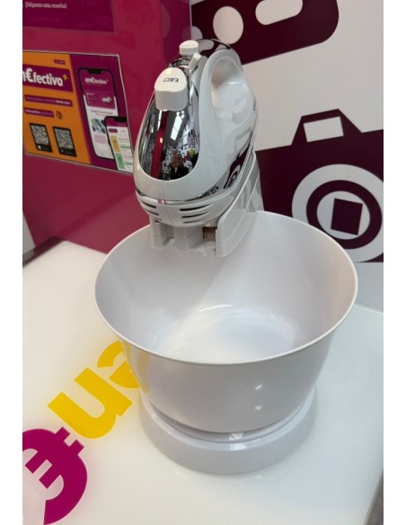 9-9-77605-3-Batidora Electrica Con Bol Giratorio Sogo SS-14290 (sin Uso)