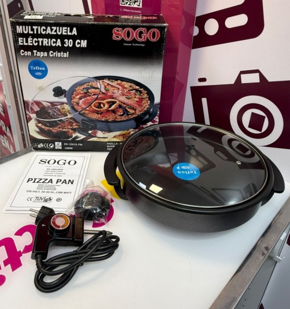 9-9-77614-3-Sarten Electrica Sogo Aa-10010 30cm (sin Uso)